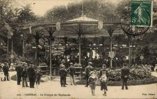 Ak Cambrai Nord, Esplanade-Kiosk