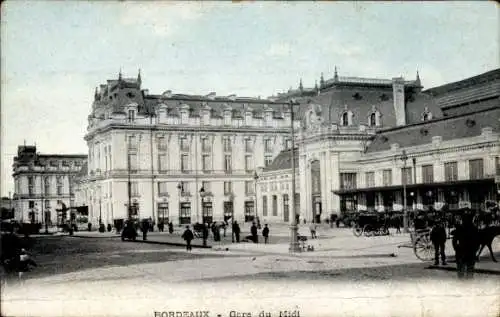 Ak Bordeaux-Gironde, Gare du Midi