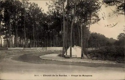 Ak Circuit de la Sarthe, Virage de Mulsanne