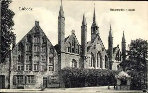 Ak Hansestadt Lübeck, Heiligengeist-Hospital