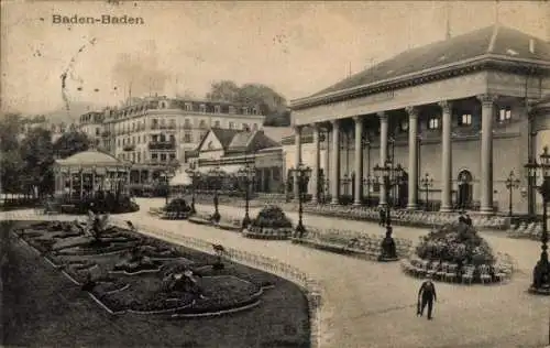 Ak Baden Baden am Schwarzwald, Kurhaus, Pavillon