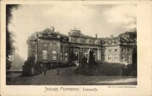 Ak Ludwigsburg in Württemberg, Schloss Monrepos, Landseite