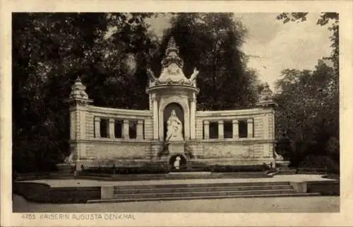 Ak Koblenz am Rhein, Kaiserin Augusta Denkmal