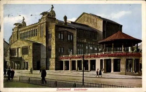 Ak Dortmund im Ruhrgebiet, Stadttheater