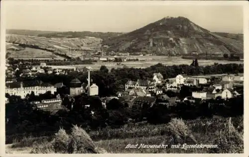 Ak Bad Neuenahr Ahrweiler Rheinland Pfalz, Panorama, Burg Landskron