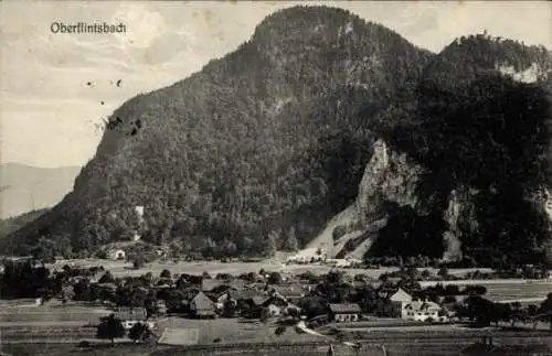 Ak Oberflintsbach Flintsbach am Inn Oberbayern, Gesamtansicht