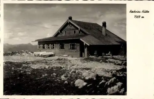 Ak Samerberg in Oberbayern, Hochries, Rosenheimer Hütte, Hochrieshütte