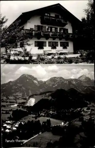 Ak Fischbachau in Oberbayern, Landhaus Prochazka, Panorama Aurach-Hammer