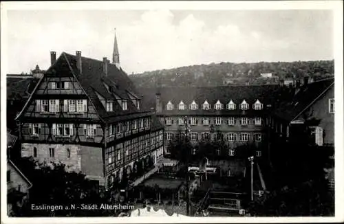 Ak Esslingen am Neckar, Altersheim