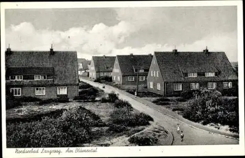 Ak Nordseebad Langeoog Ostfriesland, Am Blumental