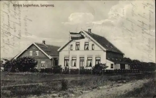 Ak Nordseebad Langeoog Ostfriesland, Albers Logierhaus