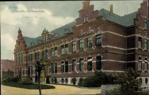 Ak Jever in Oldenburg Friesland, Marien-Gymnasium
