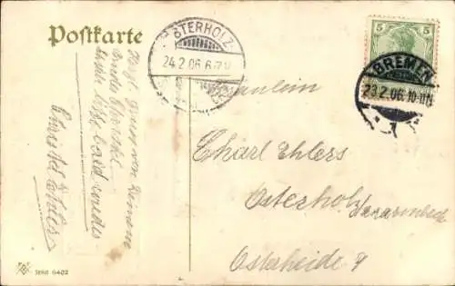 Präge Ak Deutsches Kaiserpaar, Silberhochzeit 1906