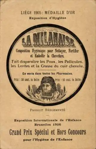 Ak Felix Moulard, Fabricant de la Milanaise a Meudon-Paris