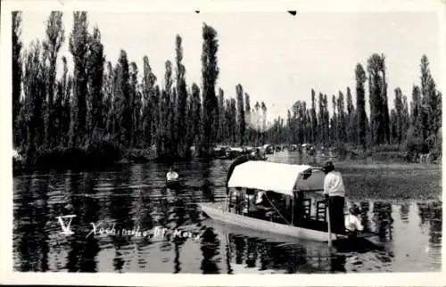 Foto  Mexiko, Xochimilco, Boot, Gondel