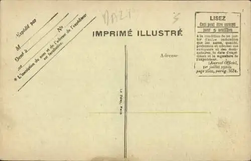 Ak Koulouba Mali, Hausansichten umgeben von Landschaft