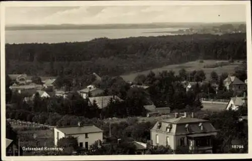 Ak Ostseebad Koserow auf Usedom, Teilansicht