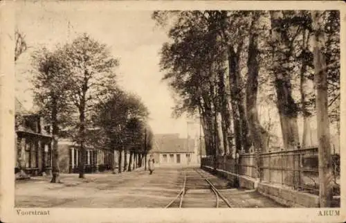 Ak Arum Friesland Niederlande, Voorstraat