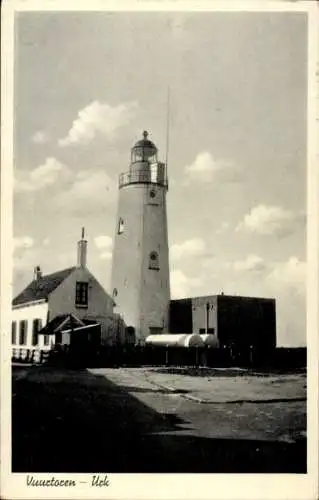 Ak Urk Flevoland Niederlande, Leuchtturm