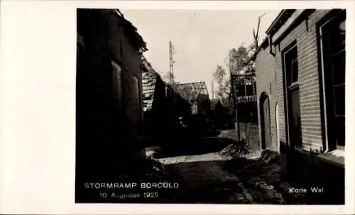 Ak Borculo Gelderland, Sturmkatastrophe 10. August 1925, Korte Wal