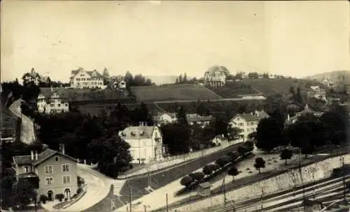 Ak Schaffhausen am Rhein Schweiz, Teilansicht, Gleise