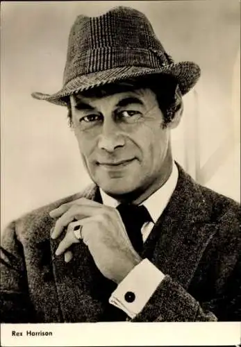 Ak Schauspieler Rex Harrison, Portrait, Film  My Fair Lady