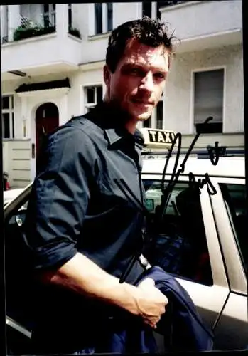 Ak Schauspieler Hardy Krüger jun., Portrait, Autogramm