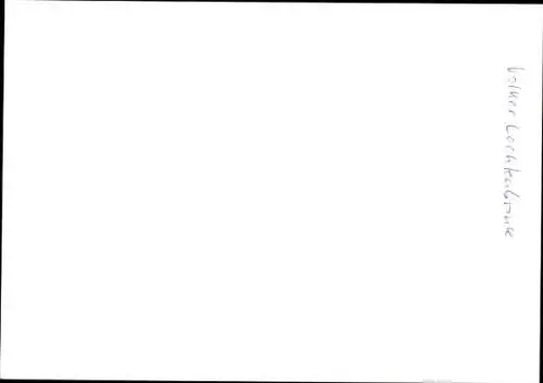 Ak Schauspieler Volker Lechtenbrink, Portrait, Autogramm