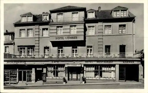 Ak Arenberg Koblenz am Rhein, Hotel Restaurant Löhner