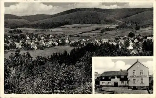 Ak Mandeln Dietzhölztal in Hessen, Gasthof und Pension Marenbach