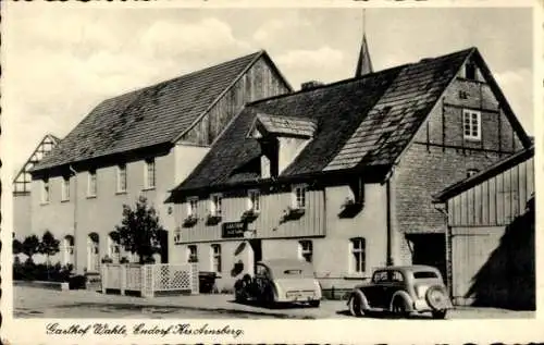 Ak Endorf Sundern im Hochsauerlandkreis, Gasthof Wahle