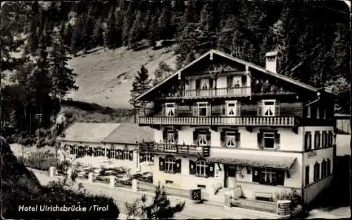 Ak Vils Tirol, Hotel Ulrichsbrücke