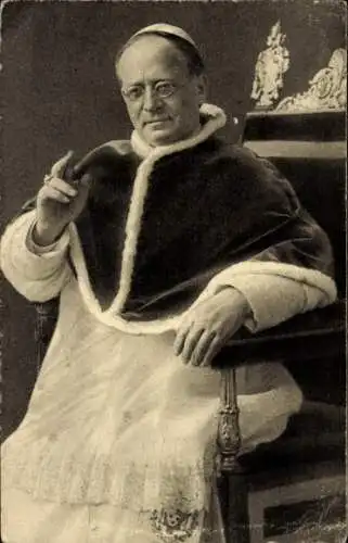 Ak Papst Pius XI., Porträt