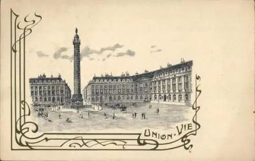 Ak Paris I, Place Vendôme