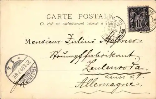 Ak Paris VIII., Place de la Concorde