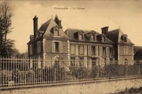 Ak Tourouvre Orne, Schloss