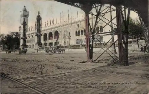 Ak Bordeaux Gironde, Exposition Maritime Internationale 1907, Grand Palais