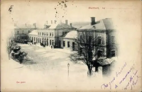 Ak Belfort Beffert Beffort Territoire de Belfort, La gare