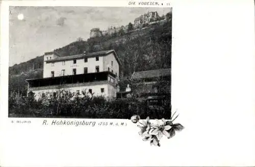 Ak Orschwiller Orschweiler Elsass Bas Rhin, Hohkönigsburg, Hotel