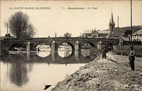 Ak Ronchamp Haute Saône, Pont