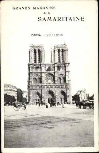 Ak Paris IV., Notre-Dame, Grands Magasins de la Samaritaine