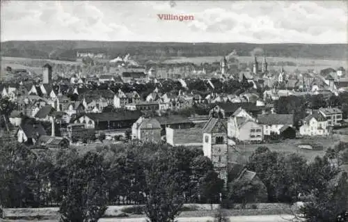 Ak Villingen im Schwarzwald, Gesamtansicht