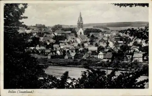 Ak Brilon im Sauerland, Gesamtansicht