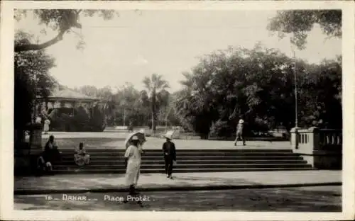 Ak Gorée Dakar Senegal, Place Protêt