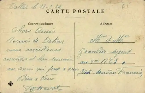 Ak Dakar, Senegal, Kaserne der Madeleines