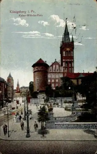 Ak Kaliningrad Königsberg Ostpreußen, Kaiser Wilhelm Platz