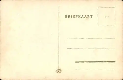 Ak Franeker Friesland Niederlande, Wilhelminastraat