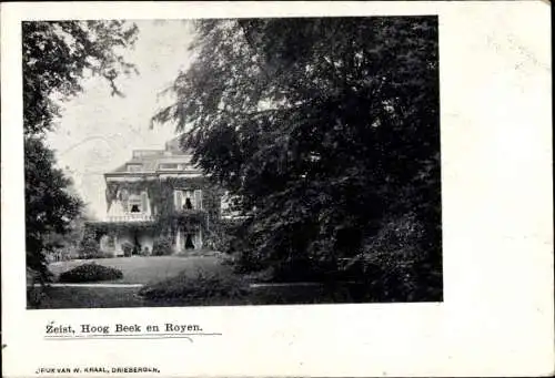 Ak Zeist Utrecht Niederlande, Hoog Beek en Royen