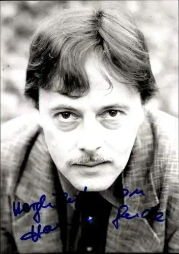 Ak Schauspieler Hannes Ducke, Portrait, Autogramm