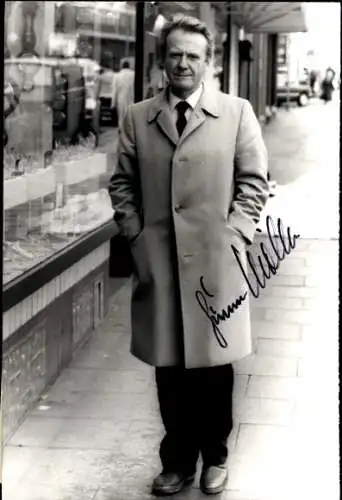 Ak Schauspieler Gunnar Möller, Portrait, Autogramm